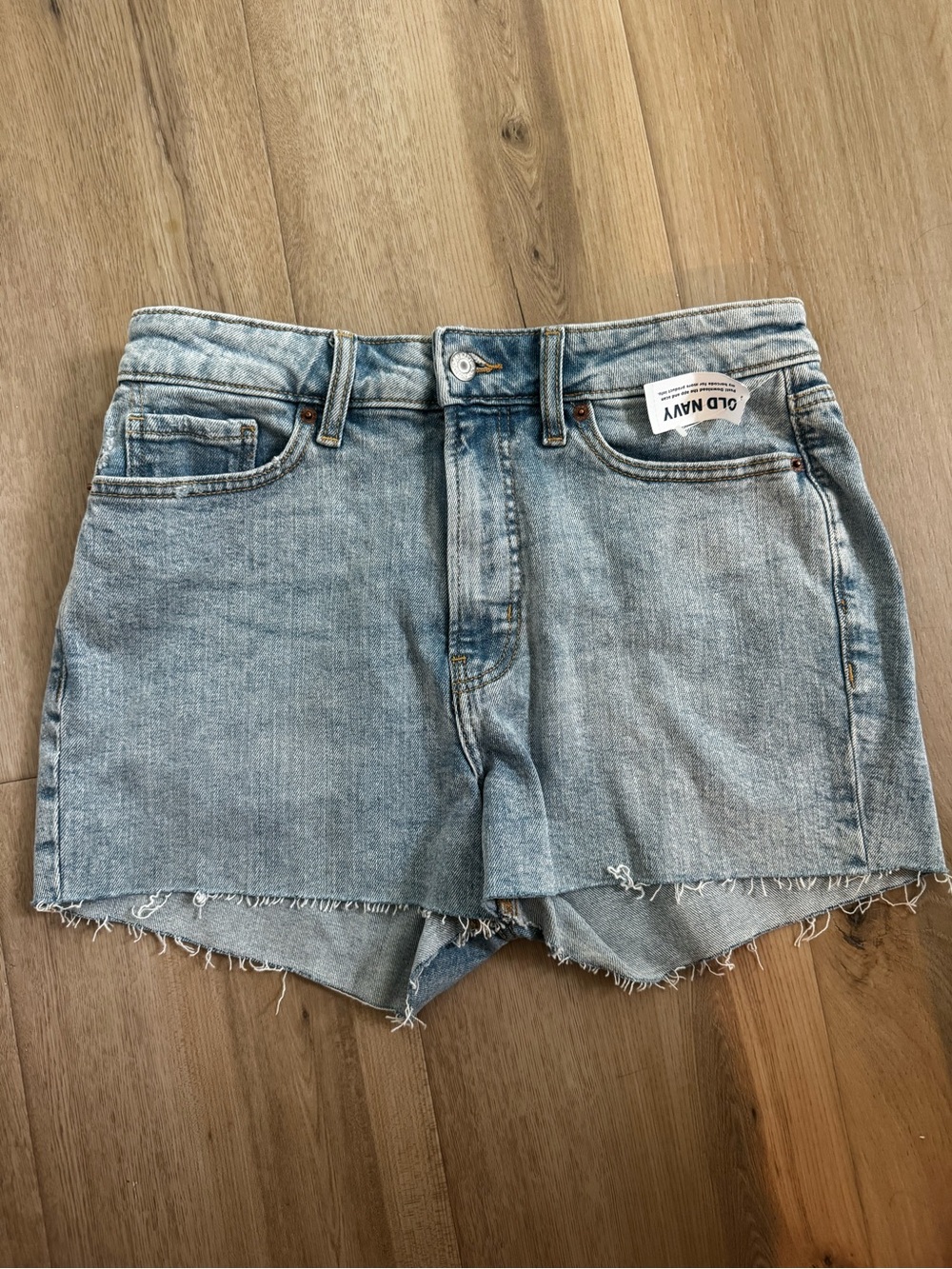 Old Navy Light Wash Denim Cutoff Shorts